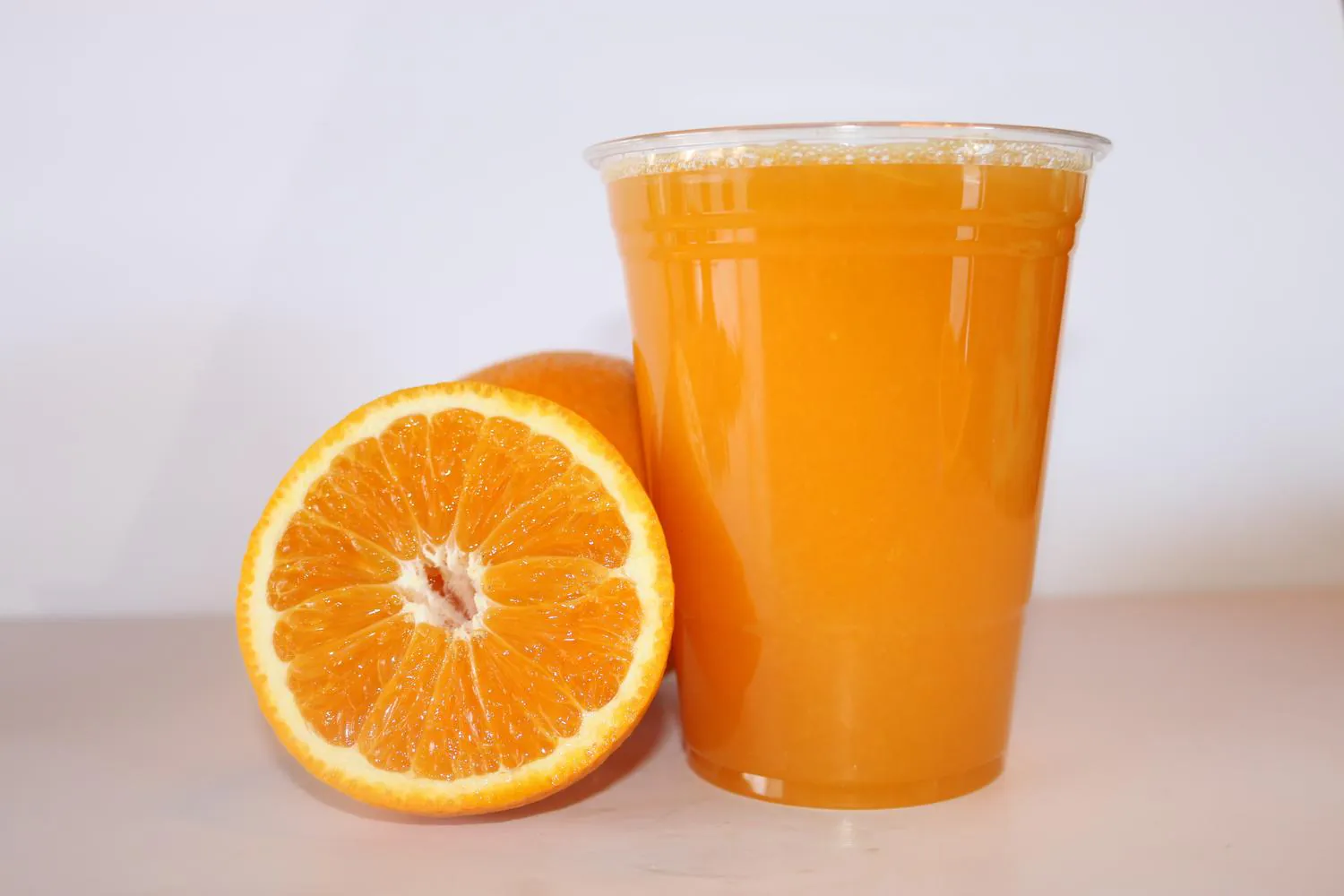 Orange Juice at Hanoi Chicken Noodle, Vietnamese Restaurant in San Leandro