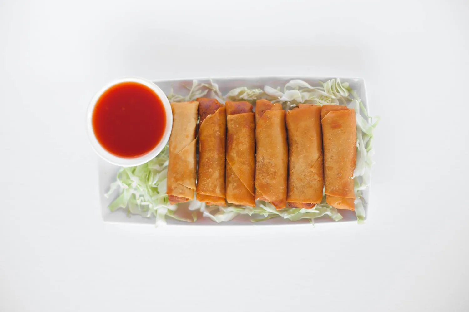 Spring Rolls with Sweet Chili Sauce at Hanoi Chicken Noodle, Vietnamese Restaurant in San Leandro